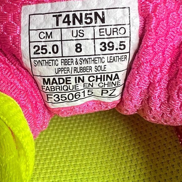 RARE ! NEW Asics GEL Kayano 21 Running Shoes Womens 8 US MEDIUM 39 EUR Pink - Picture 6 of 9